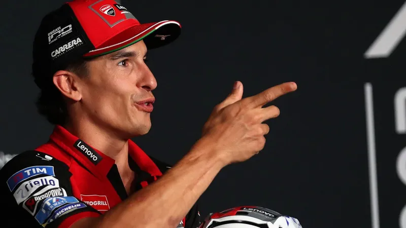 [MotoGP] Marc Marquez 与自行车传奇 Pogacar 同骑，MotoGP 遇上环法-ModFans