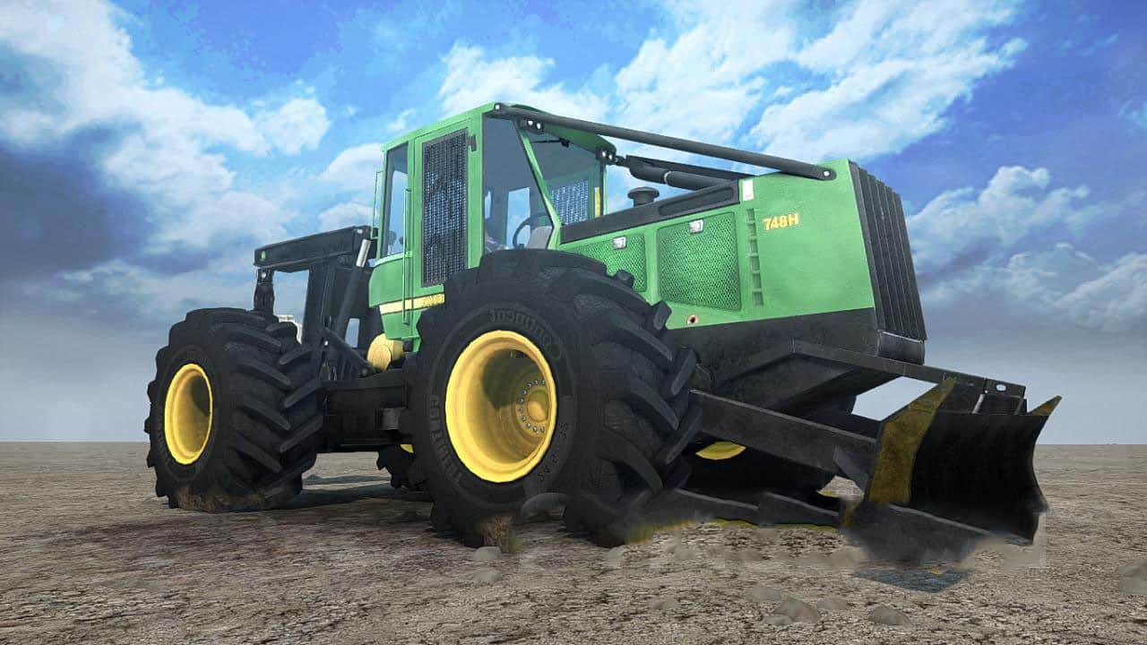 约翰迪尔 集材机_ModFans