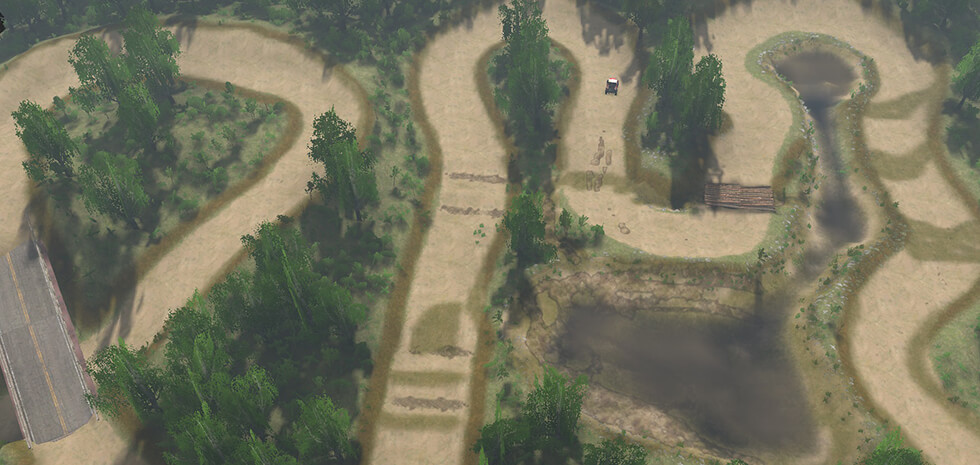 越野卡丁车赛道地图_ModFans