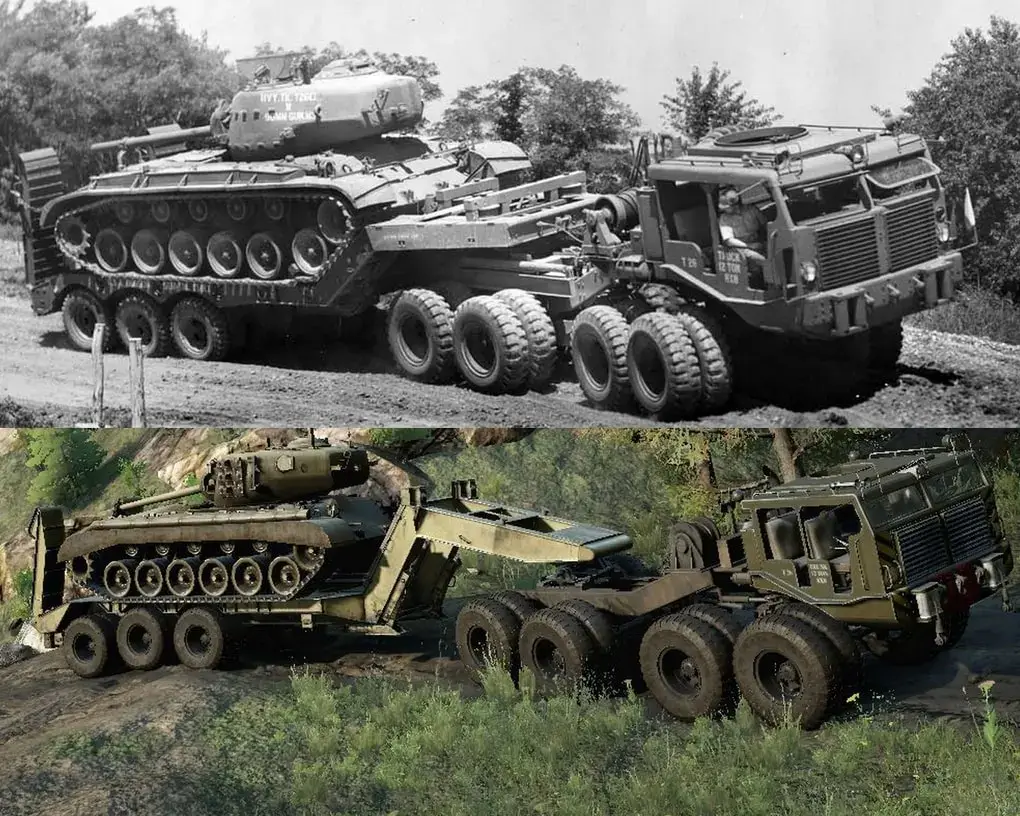 二战坦克运输车-斯特林T26_ModFans