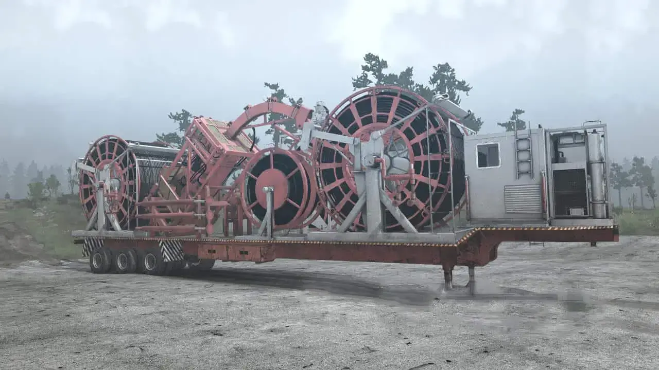 来自雪地奔驰的半挂车包_ModFans