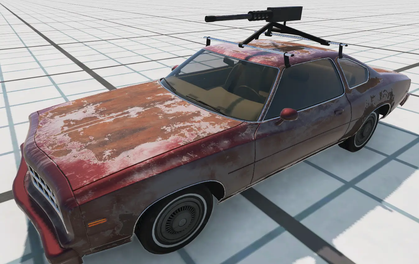 车顶通用机枪_ModFans