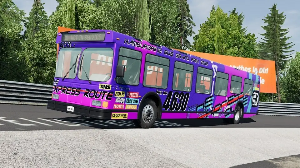 2022 汉博格林巴士大奖赛 DT40L公交车_ModFans