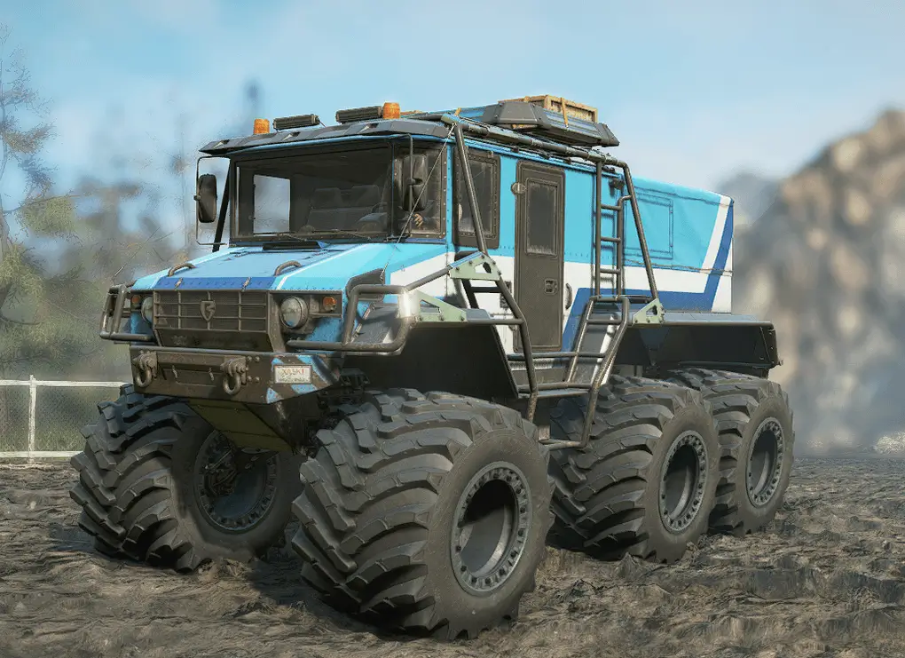 Burlak6X6两栖越野车_ModFans