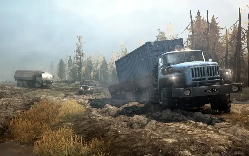 MOD_游戏模组_MOD下载_汽车模拟_泥泞奔驰_BeamNG_modfans