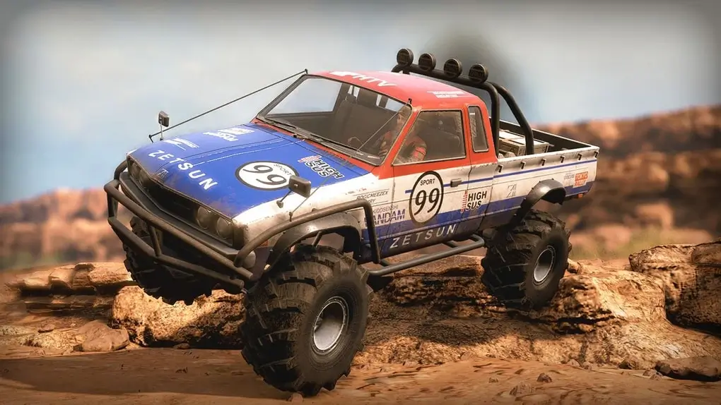 MOD_游戏模组_MOD下载_汽车模拟_泥泞奔驰_BeamNG_modfans