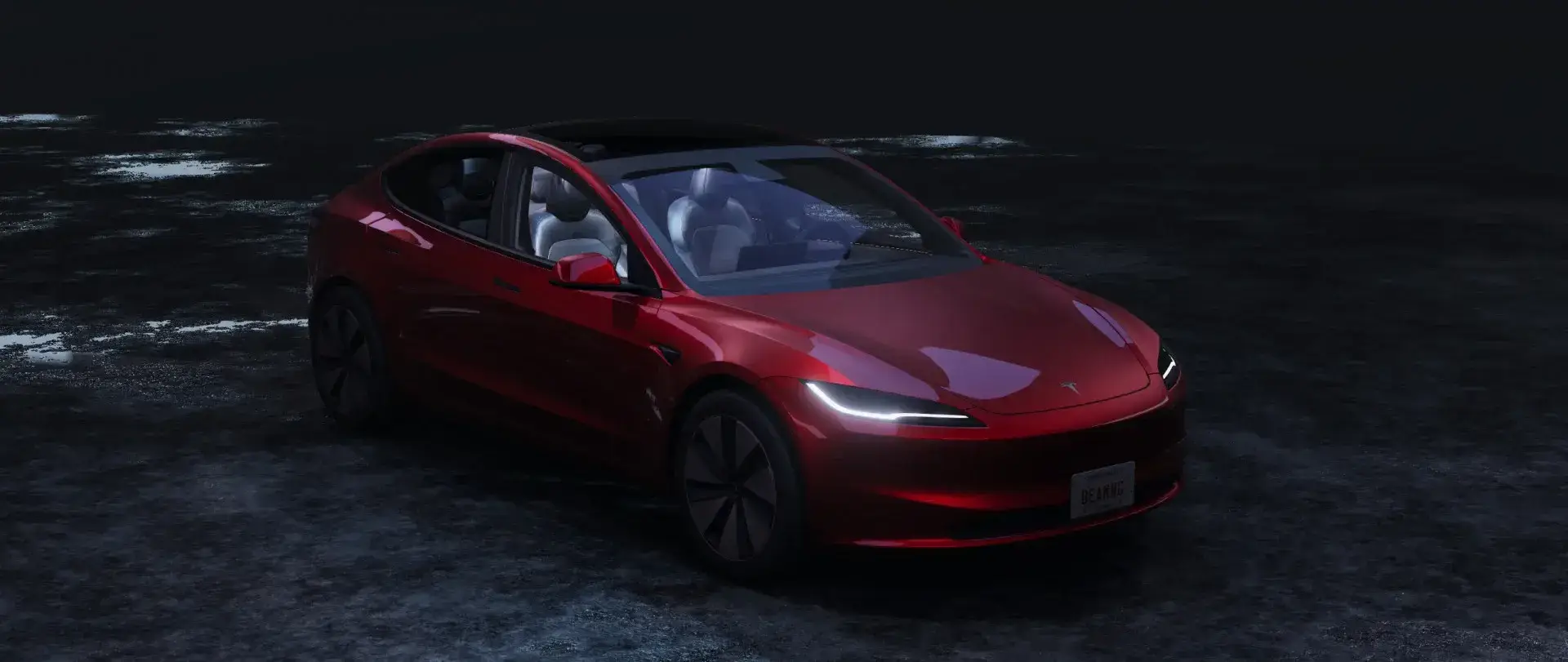 特斯拉Tesla Model 3_ModFans