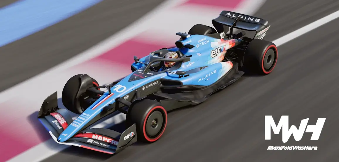 Alpine 2025 A525 Elf团队概念车 _ModFans