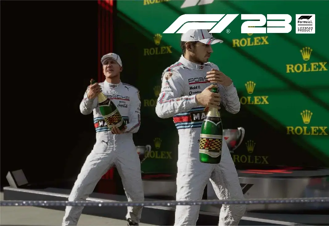 F1 23 Porsche Martini MOD MyTeam_ModFans