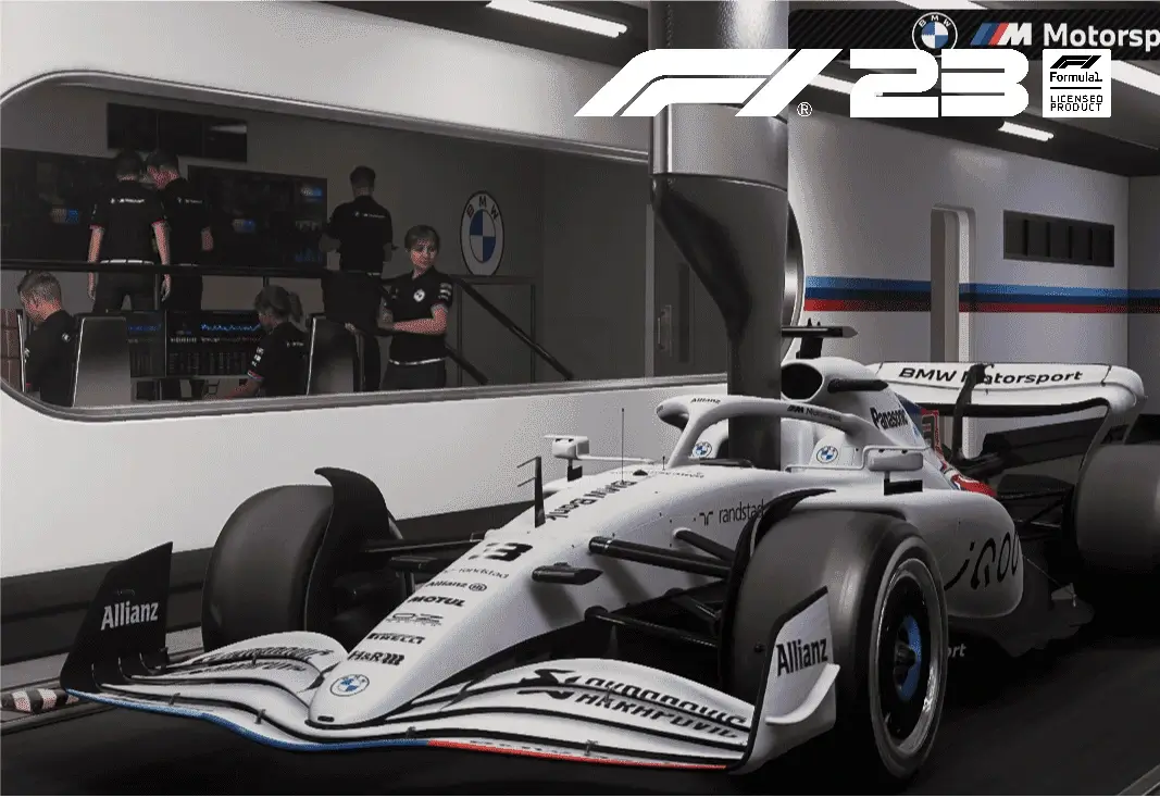F1 23  MyTeam BMW IQOO 冠名赞助 MOD 稀有定制4套_ModFans