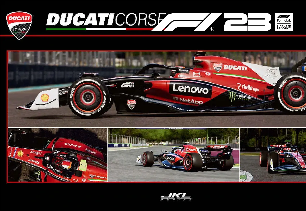 F1 23杜卡迪Lenovo联名MOD MyTeam 生涯_ModFans