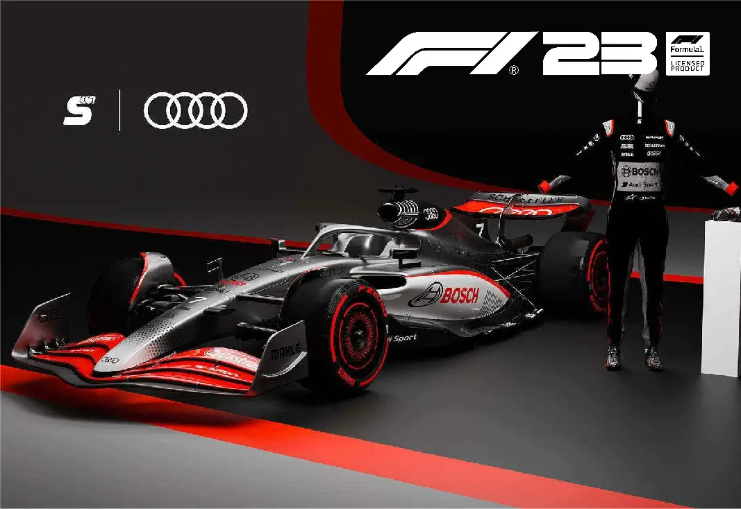 F1 23 AUDI 银色 MOD MyTeam 生涯_ModFans