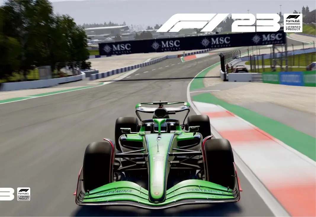 F1 23 兰博基尼MyTeam 黄绿双色第二套_ModFans