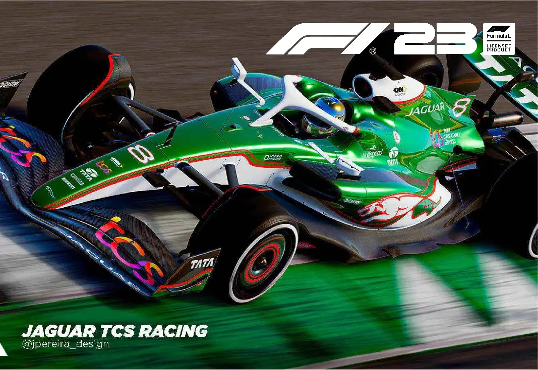 F1 23捷豹TCS 4种套装 MyTeam 生涯_ModFans