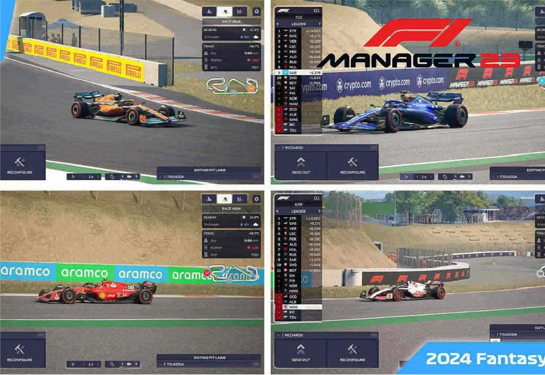 F1manager23  2024赛季各车队真实涂装_ModFans