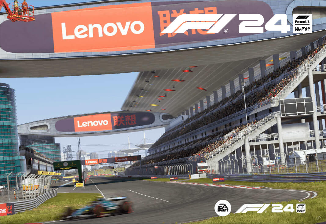F1 24 中国上海真实赞助商_ModFans