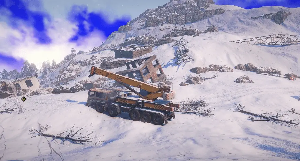 雪地奔驰  冬季_ModFans