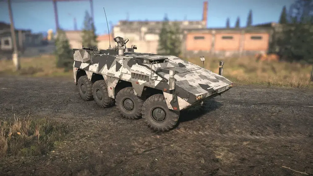 雪地奔驰  Z2 GTK 8x8装甲车_ModFans