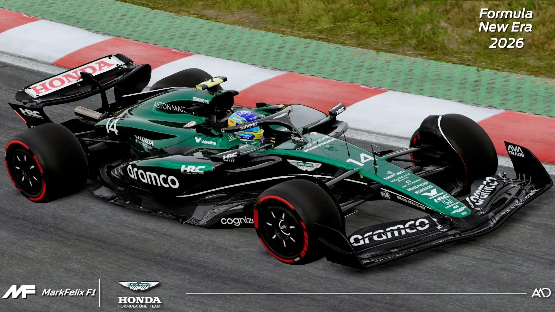 F1 24  阿斯顿·马丁本田车队套件 – 2026 年新时代方程式_ModFans