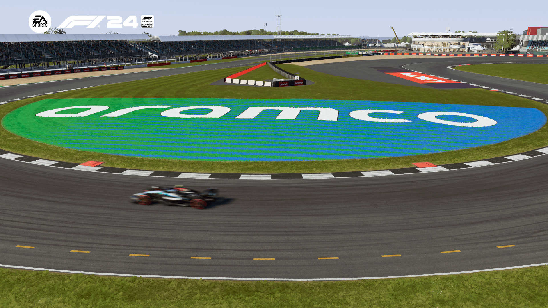 F1 24英国银石赛道赞助更新_ModFans