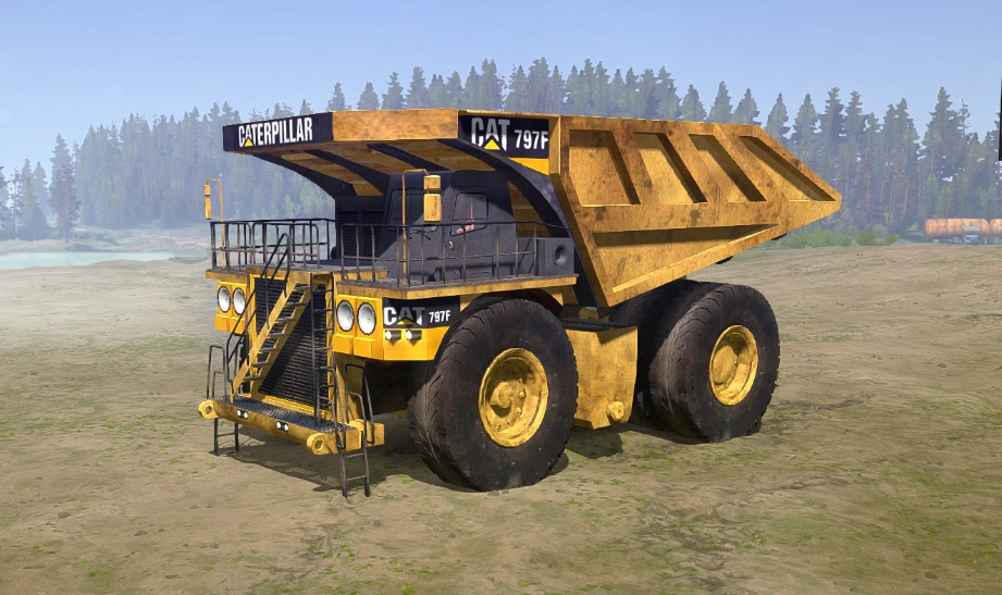 泥泞奔驰  大型矿用卡车_ModFans