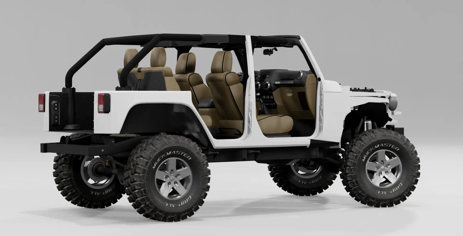 MOD_游戏模组_MOD下载_汽车模拟_泥泞奔驰_BeamNG_modfans