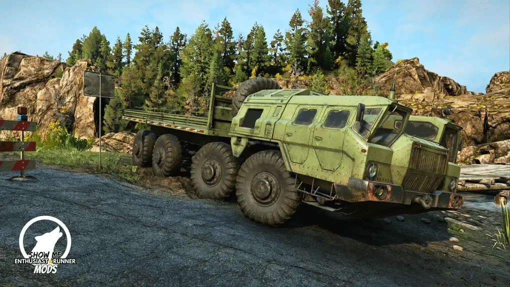 雪地奔驰  ZiKZ卡车专属组件包_ModFans