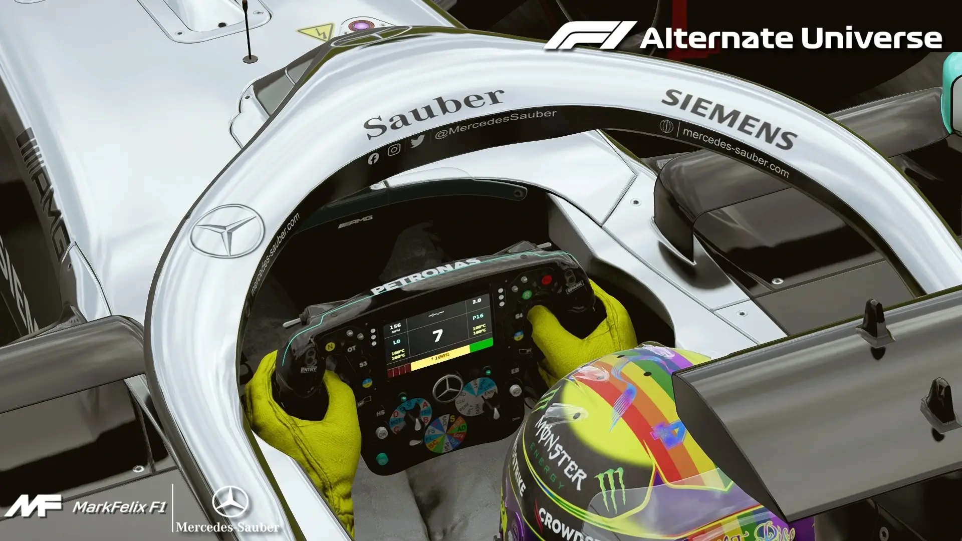 F1 23  梅赛德斯·奔驰-索伯国家石油公司（替换Merc）_ModFans