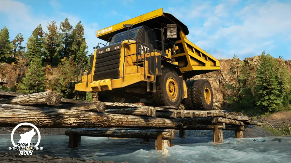 雪地奔驰  Caterpillar 770G 自卸车_ModFans