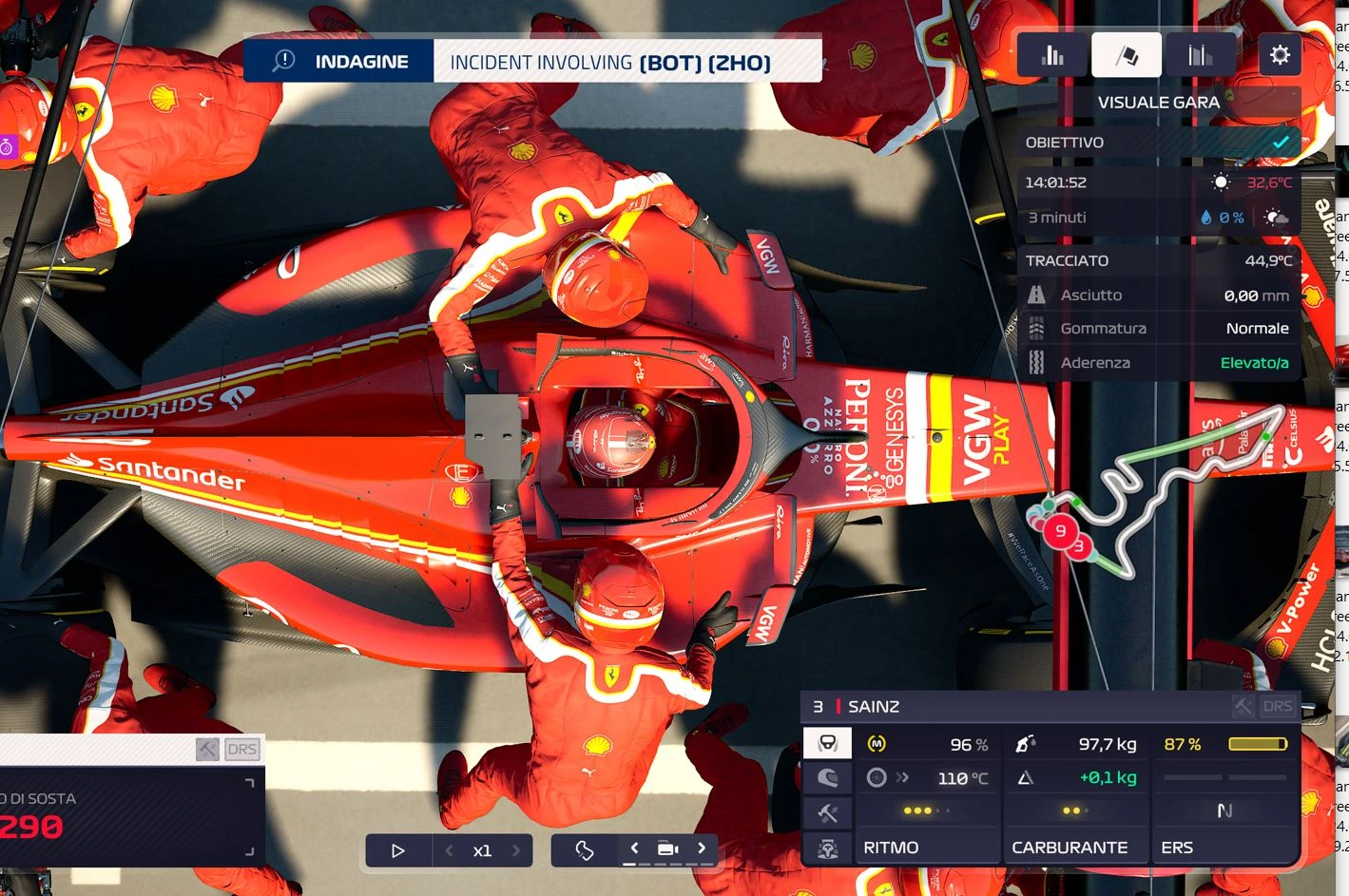 F1 车队经理2023  法拉利 2024涂装_ModFans