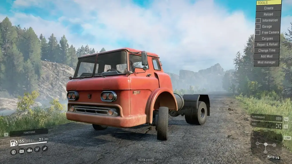 雪地奔驰  福特 C800_ModFans