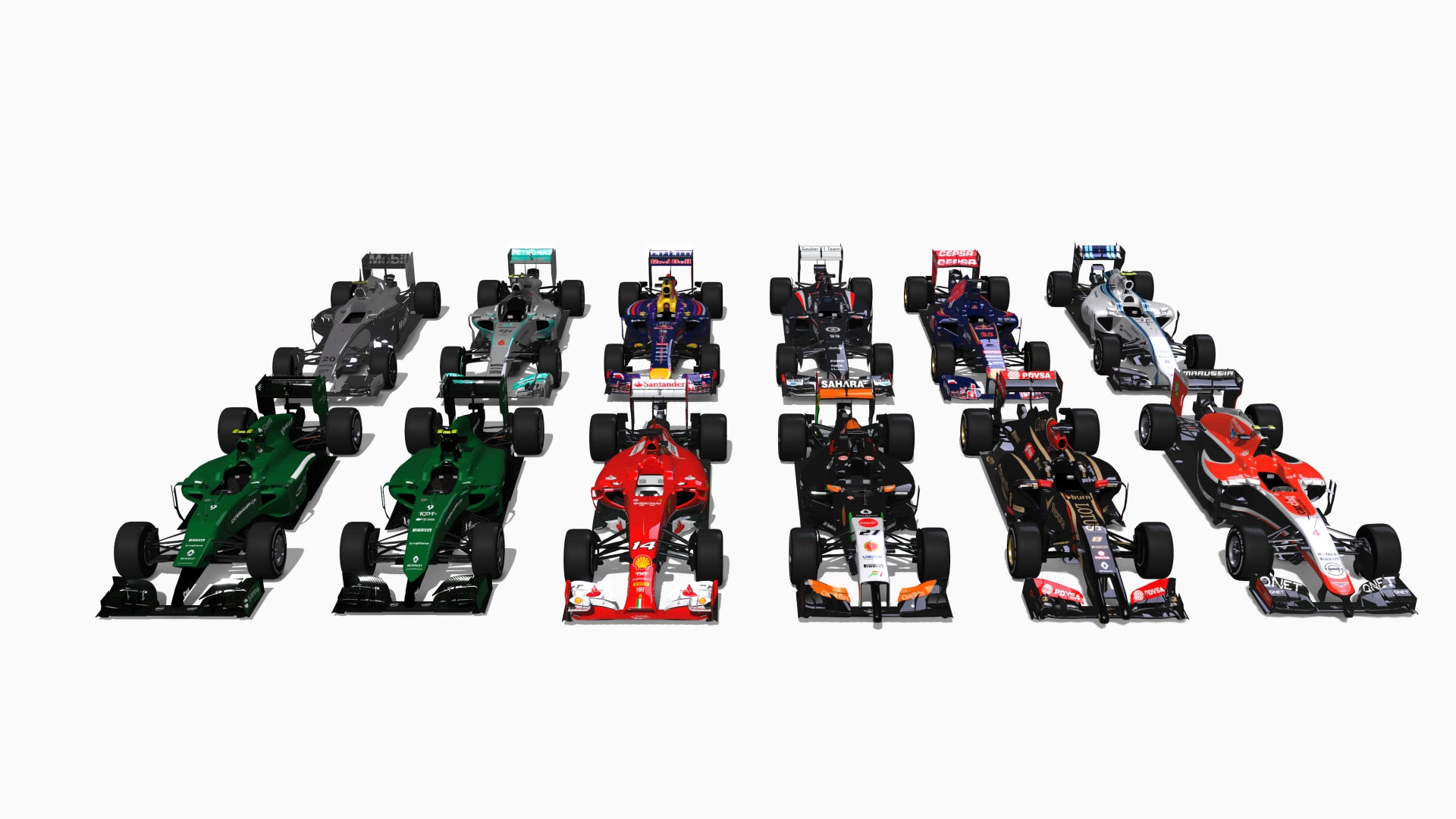 神力科莎  F1 2014 Mod_ModFans