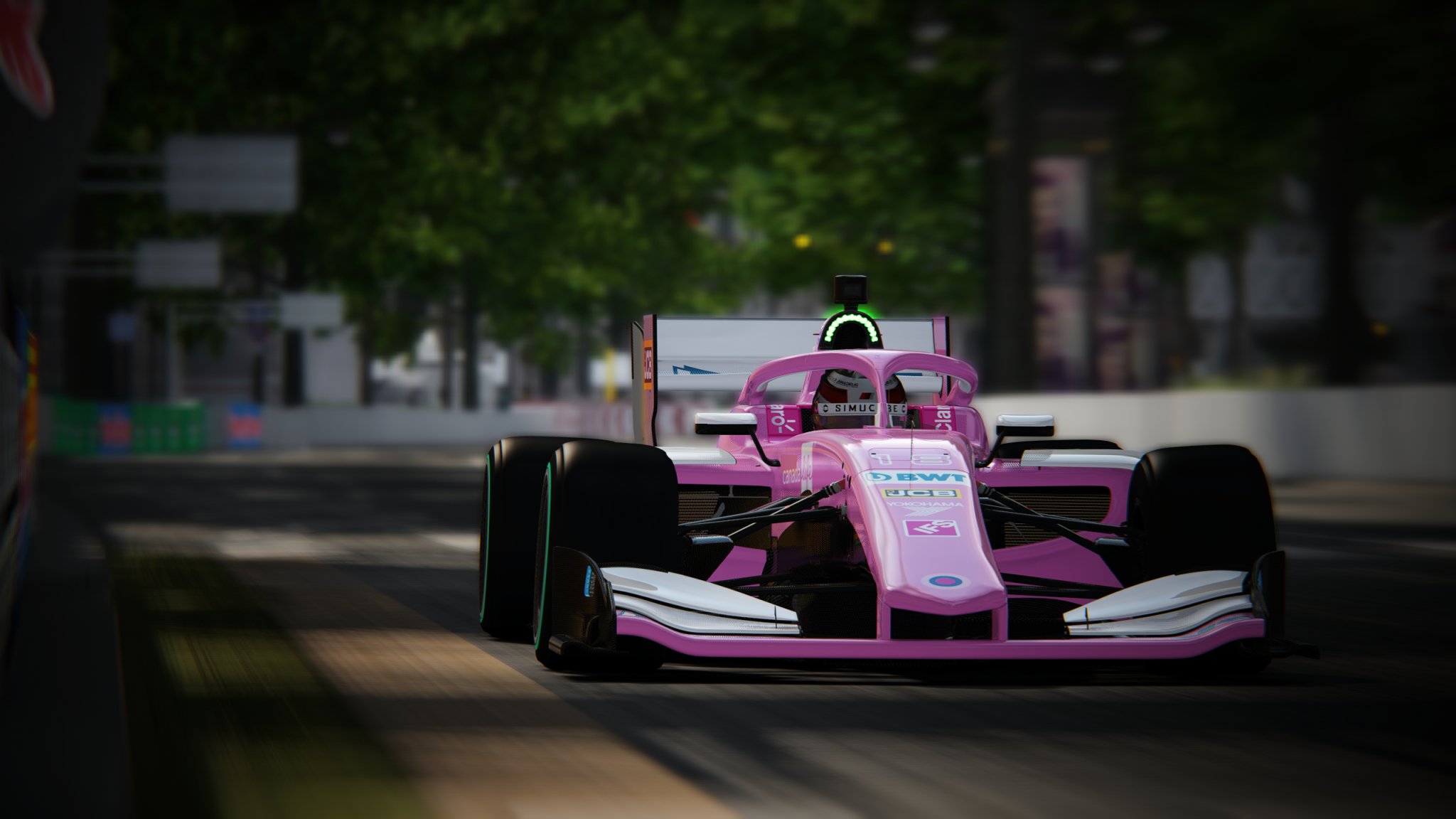 神力科莎  BWT Racing Point RP20 style [RSS Supreme] 传说中的粉色梅奔_ModFans