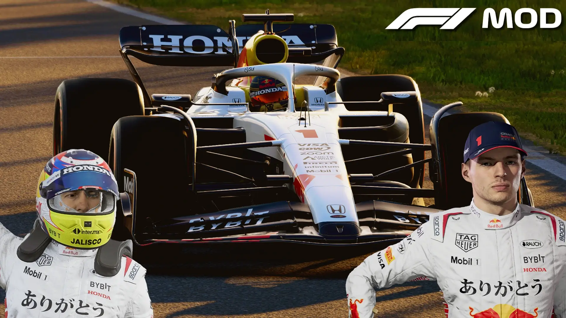 F1 23  红牛-本田 特别涂装 2025 概念包_ModFans