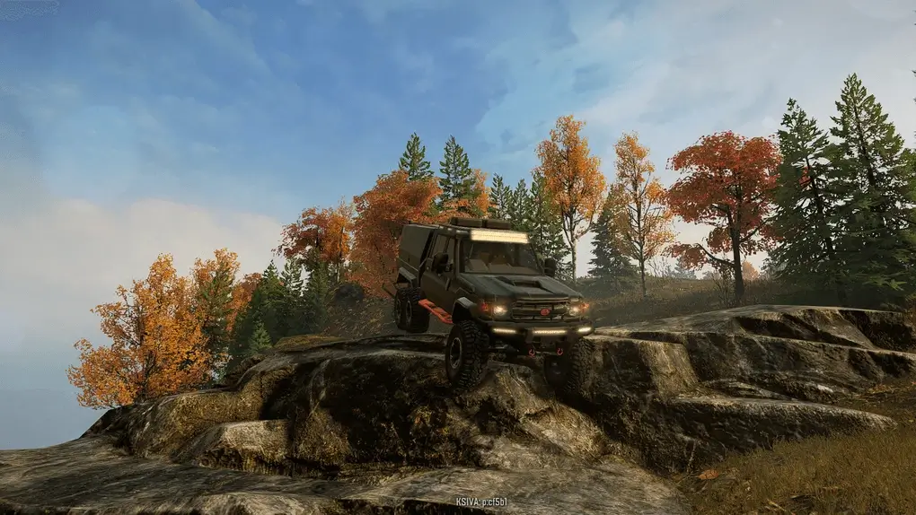 雪地奔驰  真实乡村生活地图_ModFans