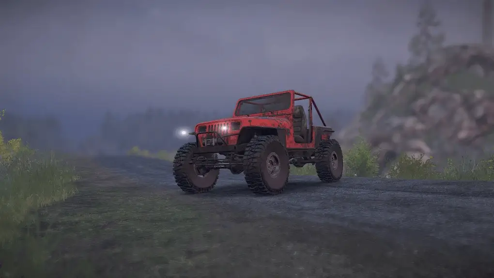 雪地奔驰  Jeep YJ 爬行者_ModFans