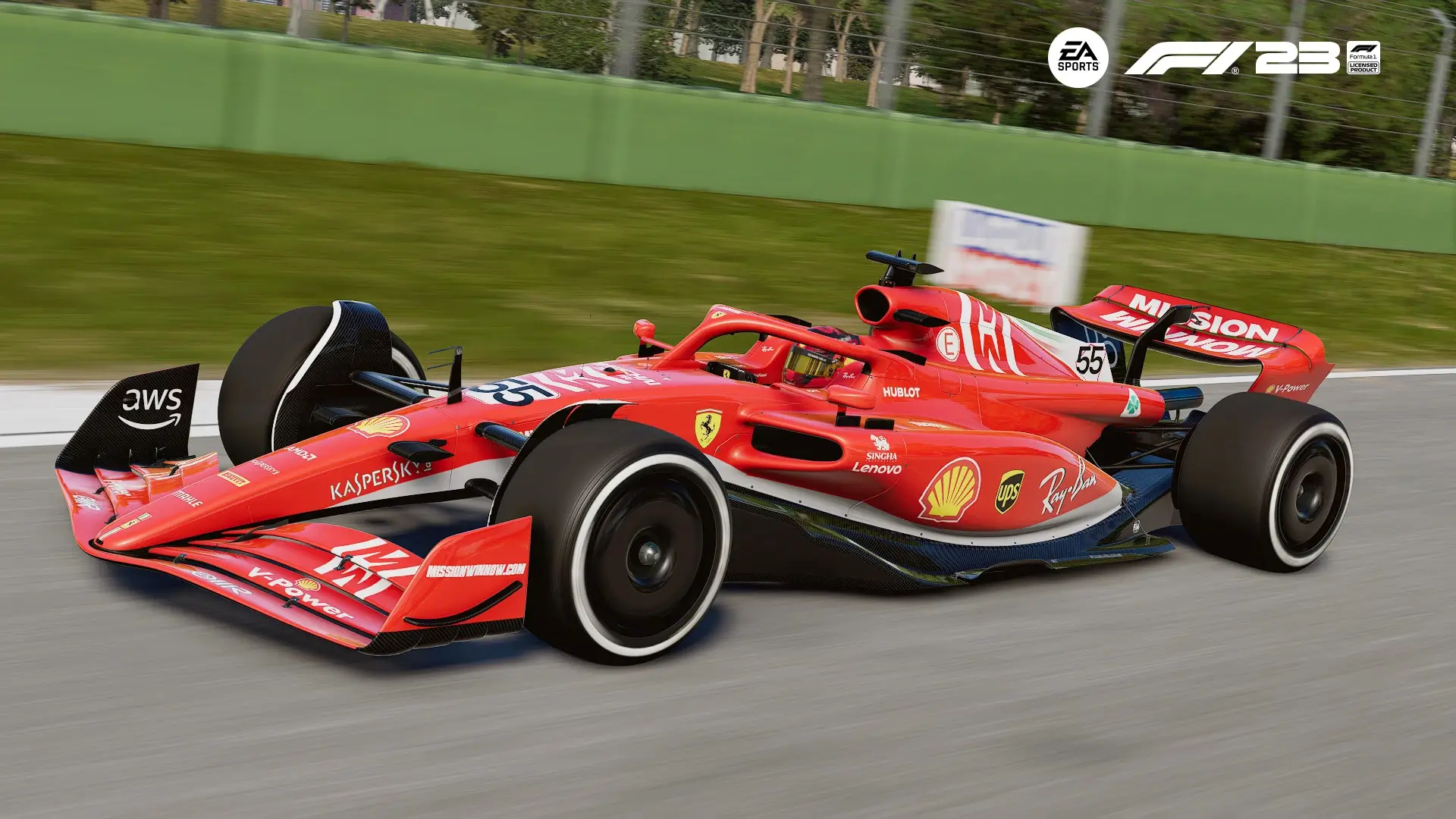 F1 23  法拉利SF71H涂装_ModFans