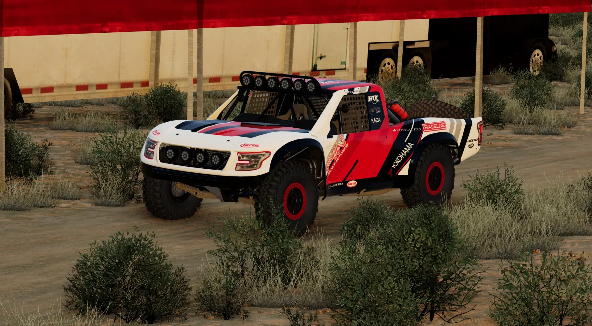 BeamNG.Drive  阿普达利·洛佩兹 Trophy 卡车 baja 涂装_ModFans