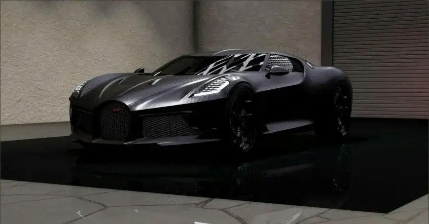 BeamNG.Drive  布加迪 LA Voiture Noire_ModFans