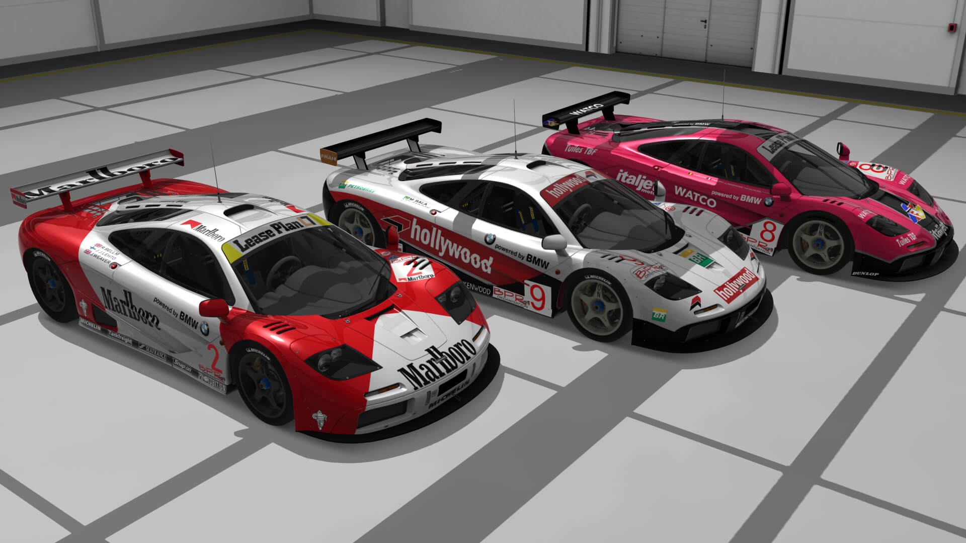 神力科莎  迈凯伦 F1 GTR 涂装包_ModFans