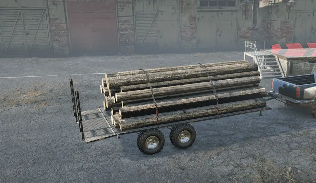 雪地奔驰  ULM 拖车包_ModFans