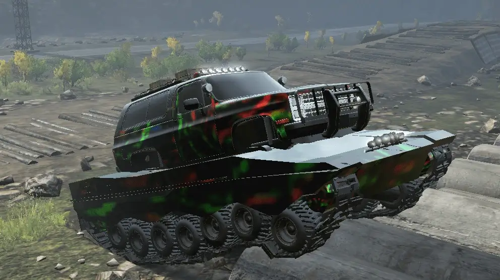 雪地奔驰  怪物卡车_ModFans