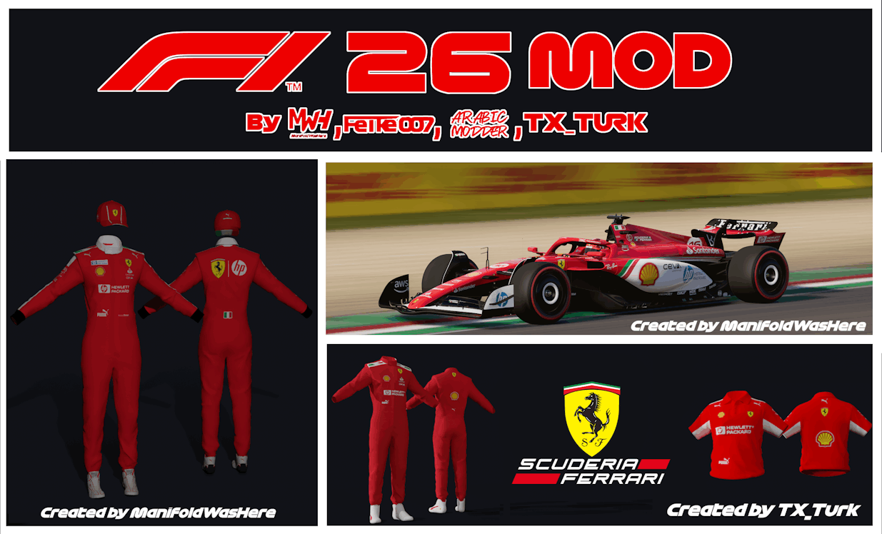 2026 F1 24 大修 Mod 1.0_ModFans