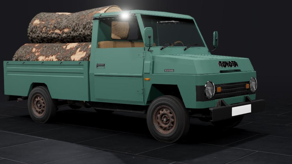 BeamNG.Drive  丰田 Kijang Buaya 皮卡 KF10_ModFans