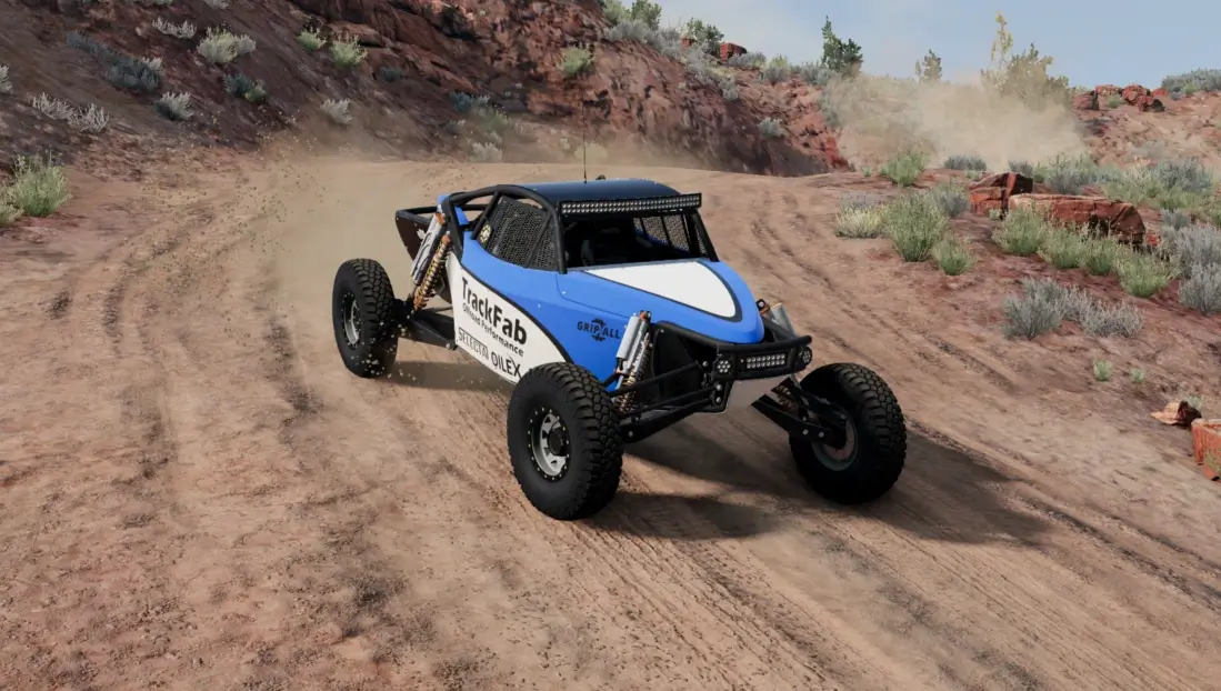 BeamNG.Drive    轻型沙漠越野车 Trackfab Apache_ModFans