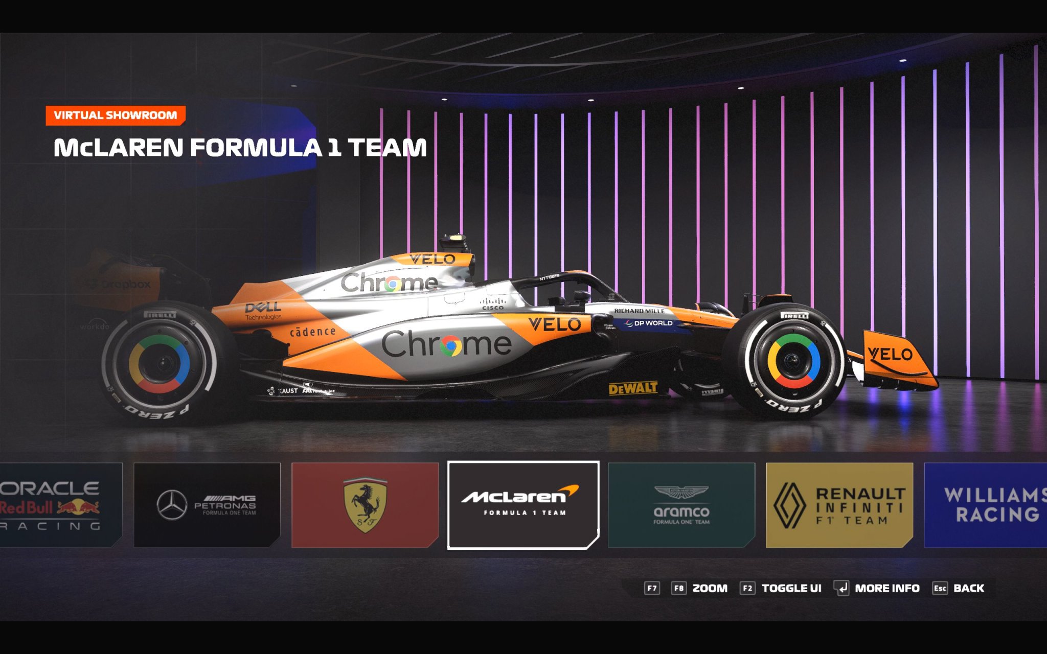 F1 24迈凯伦MCL38 美国奥斯汀COTA特别版涂装_ModFans