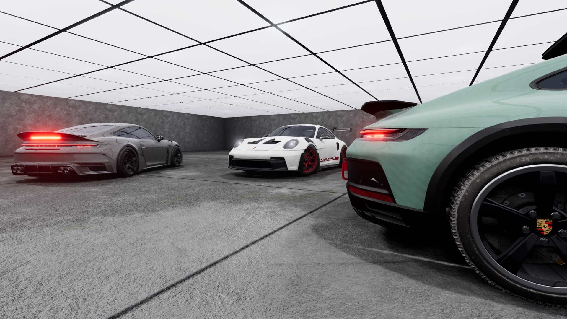 BeamNG.Drive    保时捷 911 GT3RS_Modfans