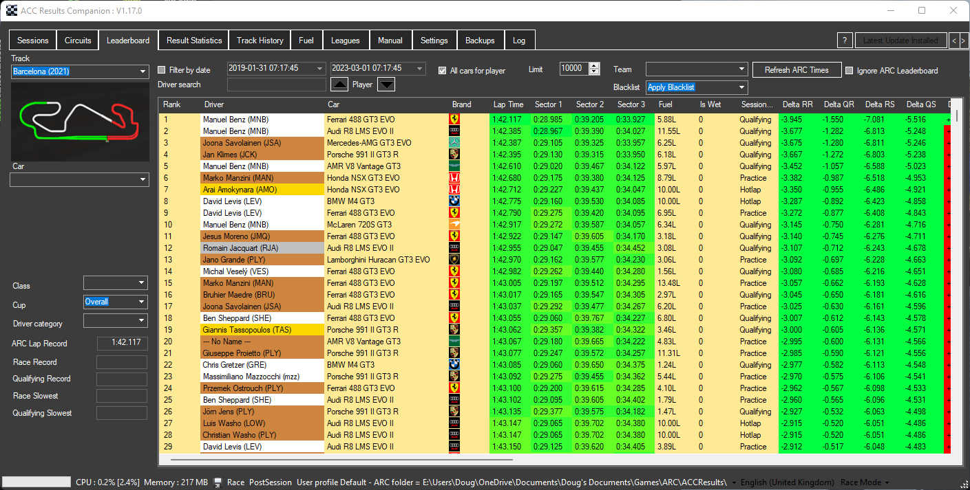 图片[6]_神力科莎：竞速    ACC数据统计工具_ModFans