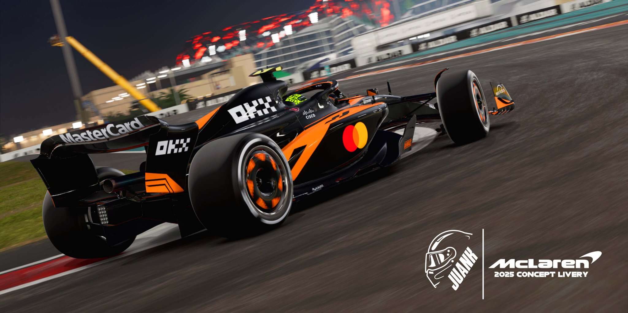 F1 24迈凯伦2025年概念涂装_ModFans