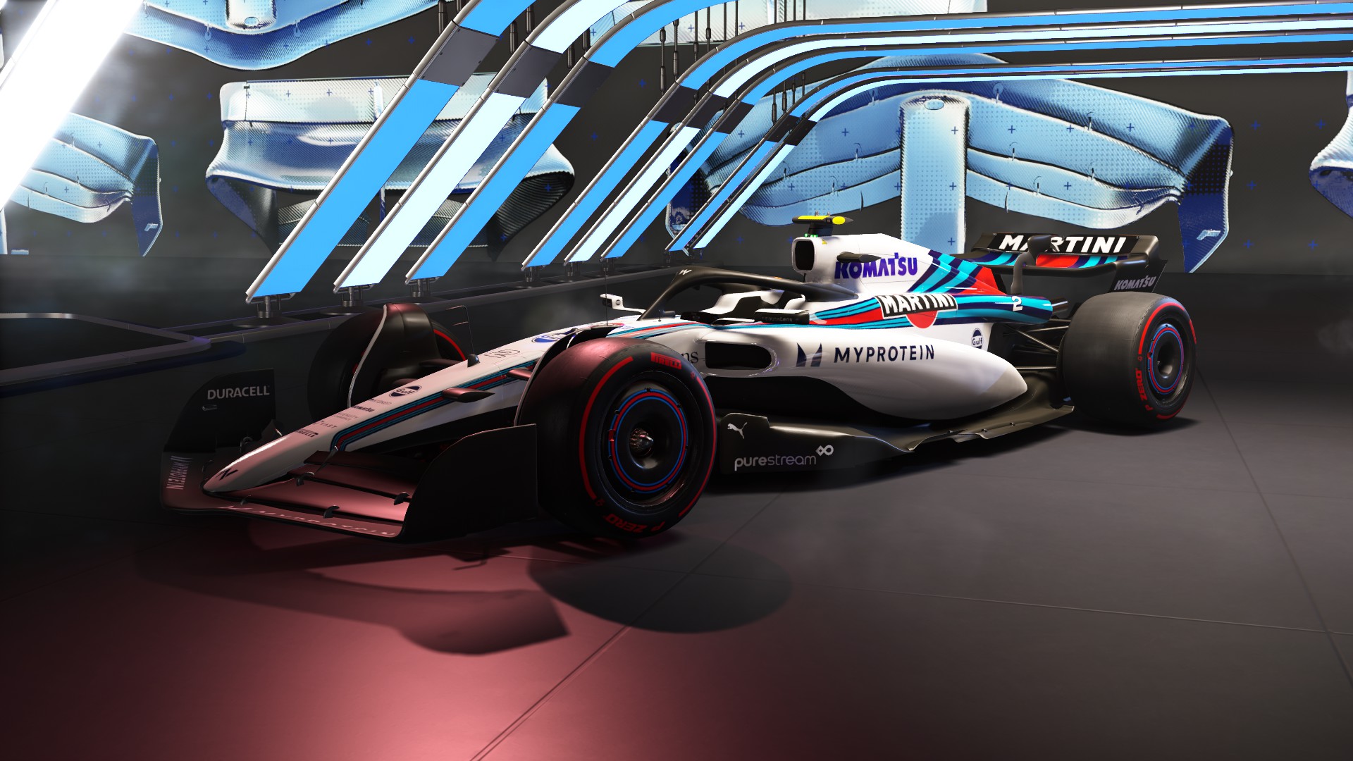 F1经理24威廉姆斯马天尼幻想涂装_ModFans